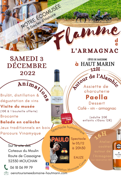 Flamme de l'Armagnac du 03/12/2022